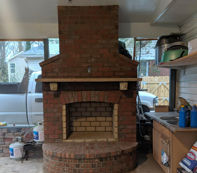 01 FIREPLACE INSTALLATION