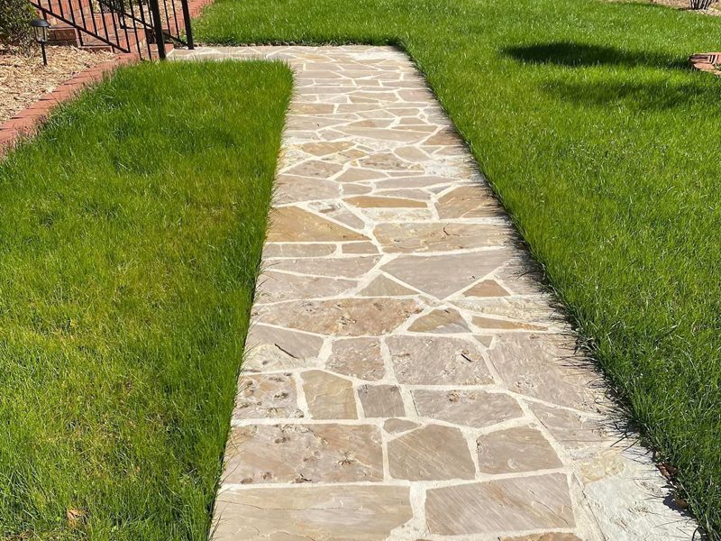 20 Flagstone patios and walkways